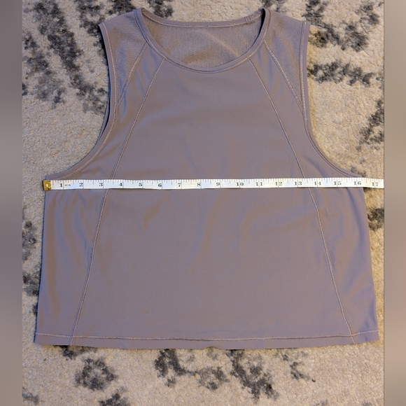 Lululemon Sculpt Tank Sz 6 – Cropped – Violet Verbena – Like New - Picture 6 of 8